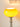 Gele glazen tafellamp met chromen voet, moderne verlichting, interieurdecoratie.