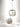 Glazen hanglamp, modern design, transparant, minimalistisch, interieurverlichting, eigentijds.