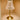 Gouden tafellamp met glazen kap, moderne verlichting, decoratieve lamp voor interieur.