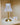Gouden tafellamp met glazen kap, LED-verlichting, modern design, decoratieve verlichting.