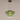 Groene glazen hanglamp, modern design, ronde schijven, plafondverlichting, interieurdecoratie.