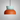 Oranje en blauwe hanglamp, modern design, minimalistisch, interieurverlichting, woonkamer decor.