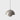 Witte hanglamp, bolvormig design, modern interieur, minimalistisch, metalen afwerking.
