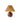 Bruine houten tafellamp met beige geplooide kap, modern design, sfeerverlichting.