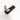 Ingebouwde LED-wandlamp, zwart en zilver, modern design, energiezuinig, leeslamp.