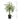 Kunstmatige olijfboom in zwarte pot, 60cm hoog, decoratieve plant voor interieur.