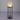 Zwarte metalen solar buitenlamp met glazen kap, moderne vloerlamp voor tuinverlichting.