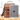 Bruine leren schoudertas met iPad, stijlvolle herenaccessoire, luxe design, praktische opbergruimte.