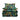 Dekbedovertrek met luipaardprint en groene bladeren, tropisch design, katoen, tweepersoons.