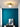 Gouden plafondlamp met bolvormige kap, moderne stijl, tegen blauwe muur.