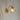 Moderne LED wandlamp, glazen kap, goudkleurig, minimalistisch design, slaapkamerverlichting.