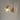 Moderne LED wandlamp, glazen kap, goudkleurig, minimalistisch design, slaapkamer, woonkamer.