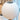 Witte Nelson tafellamp, ronde vorm, modern design, interieurverlichting, textiel kap.