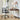 Bureau met Nelson tafellamp, houten tafel, ergonomische stoel, skateboard, moderne kantoorinrichting.