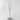 Witte Nelson tafellamp, modern design, metalen voet, stoffen kap, interieurverlichting.