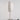 Witte Nelson tafellamp, modern design, metalen voet, stoffen kap, interieurverlichting.