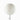 Witte Nelson tafellamp, ronde vorm, modern design, metalen standaard, interieurverlichting.