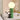 Panda bamboe tafellamp, schattig design, kinderkamer decor, nachtlampje, groen en wit.