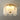 Glazen plafondlamp met bloemmotief, goudkleurig frame, moderne verlichting, interieurdecoratie.