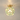 Gouden plafondlamp met bloemmotief en groene glazen panelen, moderne verlichting.
