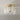 Glazen plafondlamp met parels, goudkleurige details, elegante verlichting voor woonkamer.