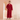 Man in rode badjas, zachte stof, comfortabele pasvorm, luxe ochtendjas, herenmode.