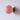Roze glazen wandlamp met messing basis, moderne decoratieve verlichting.