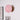 Roze glazen wandlamp, modern design, messing basis, decoratieve verlichting, woonkamer wandlamp.