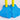 Gele en blauwe spiraalvormige tafellamp, modern design, kleurrijke interieurdecoratie.
