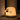 Spook tafellamp, wit keramiek, sfeerverlichting, kinderkamer decoratie, LED lampje.