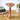 Koperen LED tafellamp, oplaadbaar, touch-bediening, modern design, geschikt voor woonkamer.