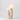 Tafellamp keramiek beige met twee ronde lampen, modern design, sfeerverlichting.