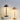 Twee moderne tafellampen, hout en metaal, LED-verlichting, minimalistisch design.