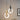 Twee moderne hanglampen, zwart en goud, LED-ring, minimalistisch design, woonkamerverlichting.