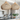 Twee hanglampen van rotan in moderne keuken, natuurlijke uitstraling, interieurdecoratie.