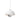 Witte hanglamp, modern design, metalen kap, interieurverlichting, Scandinavische stijl.